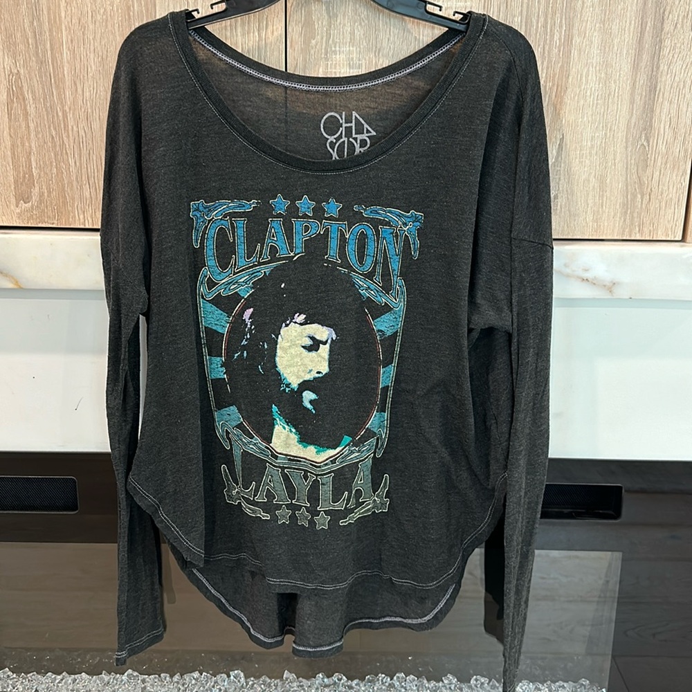 Chaser Eric Clapton Layla Vintage Long Sleeve T-shirt Medium